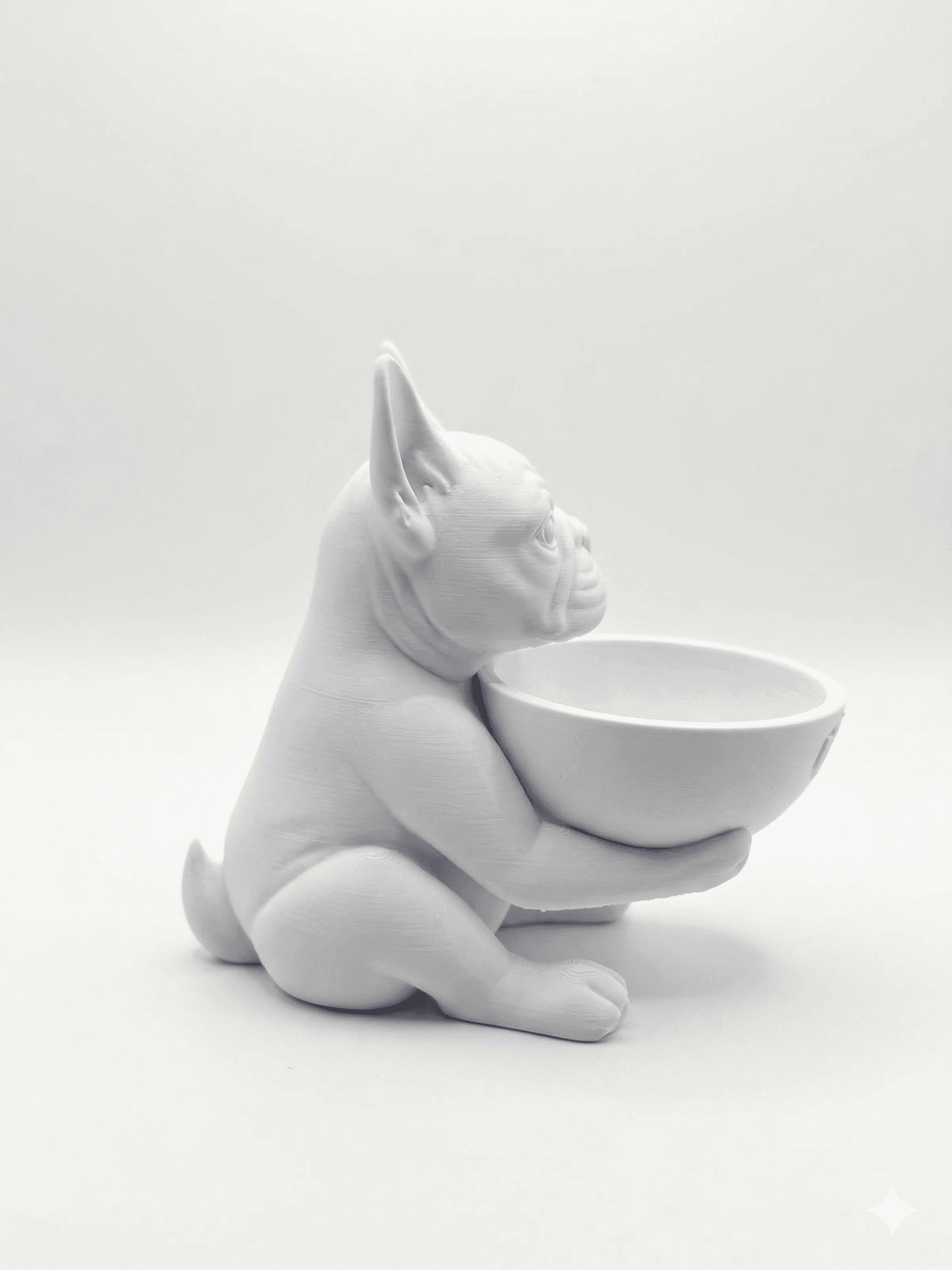 Buldogue Francês 3D — Lado Direito